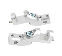 HPZPRPCEW Pour R1150RT R1150 R 1150 RT 1150RT 2001-2005 Accessoires Moto Repose-pieds Passager Pédale Pied Kit d'Abaissement(Argent)