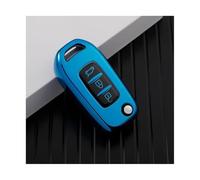 HPZPRPCEW pour Renault pour Kadjar pour Captur pour Megane pour Sandero pour Stepway pour Logan 2020 2021 Coque Clé Voiture Reversible TPU(Bleu)