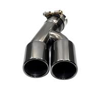 HPZPRPCEW Pour Série 3 F30 F31 318i 2013 2014 2015 2016 Embout D'échappement Double En Acier Inoxydable(NOIR)