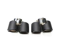 HPZPRPCEW Pour Série 8 G14 G15 G16 2019-2022 Diffuseur Arrière Kit De Décoration Accessoires De Voiture Embouts D'échappement En Acier Inoxydable(Carbon Texture matte Black)
