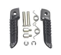 HPZPRPCEW Pour Suzuki GSR400 GSR600 GSXR600 GSXR750 GSXR1000 GSX1300R GSXR1300 Pour B-king SV1000 Repos-pieds Avant Arrière De Moto Cale-pieds(NOIR,Front Foot)