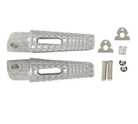 HPZPRPCEW Pour Suzuki GSXR600 GSXR750 2006-2014 Pour GSXR1000 2005-2014 GSXR 600 750 1000 Repose-pieds Moto Avant/Arrière(BLANC,Arrière)