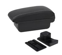HPZPRPCEW Pour Suzuki Pour Baleno Boîte D'accoudoir Accessoires De Modification De Console Centrale Porte-gobeille Interface USB(Ligne blanche A3 Pas d'USB)