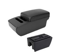 HPZPRPCEW Pour Suzuki Pour Ertiga Pour Ertiga XL7 Accoudoir Voiture Boîte Rangement Avec Vide-poches(A2 Black Tissue Box)