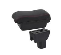 HPZPRPCEW Pour Suzuki Pour IGNIS Boîte À Accoudoir Pièces Retrofit Boîte De Rangement Intérieur Accessoires Auto(Ligne rouge A1 Pas d'USB)