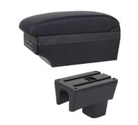 HPZPRPCEW Pour Suzuki Pour Swift 2005-2019 2020 2021 2022 2023 Boîte À Accoudoir Console Centrale Intérieur Voiture Boîte De Rangement(Ligne noire E1)