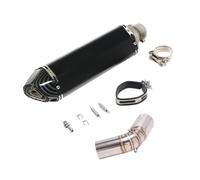 HPZPRPCEW Pour Suzuki Pour V-STROM 1000 1050 DL1050 DL 1000 2014-2021 Silencieux D'échappement Avec Collecteur Central Et DB Killer Pour Moto(Style E)