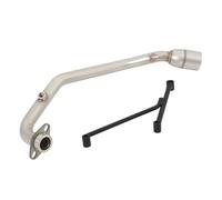 HPZPRPCEW Pour SYM Pour HUSKY 150 ADV Pour Adventure XS150T-12 Silencieux D'échappement De Moto À Enfiler 51 Mm Modifié Tuyau De Liaison Avant