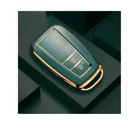 HPZPRPCEW pour Toyota pour Corolla pour Prius Camry C-HR RAV4 pour Altis pour Land pour Cruiser pour Prado Keyless TPU Coque De Clé Voiture(Vert,2 Button)