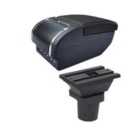 HPZPRPCEW Pour Toyota Pour Urban Cruiser Accoudoir Boîte Pour Ist Accoudoir Boîte Boîte De Rangement Centrale(E black line 9USB)