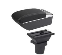 HPZPRPCEW Pour Toyota Pour Urban Cruiser Boîte Accoudoir Pour Ist Boîte Accoudoir Boîte Stockage Centre(D3 ligne blanche 7USB)