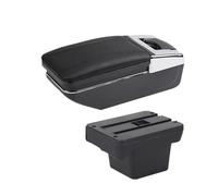 HPZPRPCEW Pour VW Pour Caddy 5 2024 Boîte D'accoudoir Boîte De Rangement Rétrofit Intérieur(Ligne noire A2 Pas d'USB)