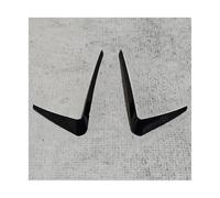 HPZPRPCEW pour VW pour Golf MK7 GTI 2013-2017 Kit Carrosserie avec Ailettes Latérales Pare Chocs Avant Noires Caches Antibrouillards Garnitures D'aération Canards