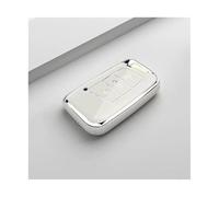 HPZPRPCEW pour VW pour Magotan pour Passat B8 pour Skoda pour Superb pour Kodiaq A7 pour Tiguan MK2 CC Coque Protection Clé Voiture en TPU(Blanc)