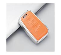 HPZPRPCEW pour VW pour Magotan R pour Passat B8 pour Skoda pour Superb pour Kodiaq A7 pour Smart Coque Clé Voiture Alliage D'Aluminium(Orange,Single)