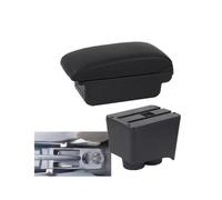 HPZPRPCEW Pour VW Pour Polo Pour Polo 9N 3 Mk4 2002-2009 Boîte D'accoudoir Auto Intérieur Rénovation Boîte Rangement Accessoires Auto(B1 Ligne noire 3USB)