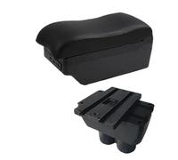 HPZPRPCEW Pour VW Pour T&ouran Pour Caddy Boîte À Accoudoir Console Centrale Appui-coude Boîte De Rangement Centrale Avec Port USB Et Porte-gobelet(C black line 7USB)