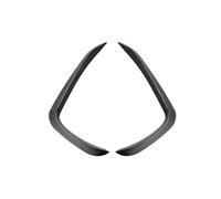 HPZPRPCEW pour X5 F15 M-Sport 2014-2018 Lame De Pare-Chocs Avant Spoiler Latéral Enjoliveurs Feux Antibrouillard Et Séparateurs Kit Carrosserie(Fibre de Carbone)