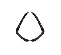 HPZPRPCEW pour X5 F15 M-Sport 2014-2018 Lame De Pare-Chocs Avant Spoiler Latéral Enjoliveurs Feux Antibrouillard Et Séparateurs Kit Carrosserie(Noir Brillant)