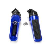 HPZPRPCEW Pour Y&amaha MT-07 MT07 MT-09 MT09 XSR700 XSR900 FZ6 FJR1300A AS XJ6 Pour NIKEN Repose-pieds Arrière Avant de Moto(Bleu,Arrière)