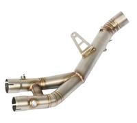 HPZPRPCEW Pour Y&amaha YZF-R1 R1 R1M MT10 2015 2016 2017 2018 2019 2020 Silencieux D'échappement Intermédiaire Pour Moto