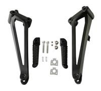 HPZPRPCEW Pour Y&amaha YZF R1 YZF-R1 2009 2010 2011 2012 2013 2014 Accessoires Pour Moto Ensemble Support De Repose-pieds Passager Arrière(Matte Black)