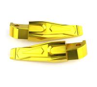 HPZPRPCEW Pour YAMAHA FZ6 2004 2005 2006 2007 2008 2009 2010 2011-2019 Repose-Pieds Arrière Passager Moto CNC(Or)
