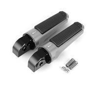 HPZPRPCEW Pour YAMAHA YZF-R1 YZF-R6 YZF R1 R6 YZF-R1M YZFR6 YZ R1M R6F R1 Repose-pieds Avant Arrière Pilote Passager Pédale(GRIS,Arrière)