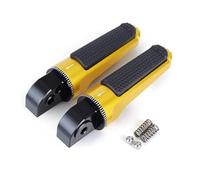 HPZPRPCEW Pour YAMAHA YZF-R1 YZF-R6 YZF R1 R6 YZF-R1M YZFR6 YZ R1M R6F R1 Repose-pieds Avant Arrière Pilote Passager Pédale(Jaune,Arrière)