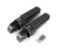 HPZPRPCEW Pour YAMAHA YZF-R1 YZF-R6 YZF R1 R6 YZF-R1M YZFR6 YZ R1M R6F R1 Repose-pieds Avant Arrière Pilote Passager Pédale(NOIR,Arrière)