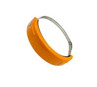 HPZPRPCEW Protection D'échappement Universelle Anti-chute Pour Moto Tout-terrain Anneau Anti-usure(Orange)