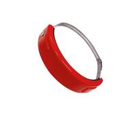HPZPRPCEW Protection D'échappement Universelle Anti-chute Pour Moto Tout-terrain Anneau Anti-usure(ROUGE)