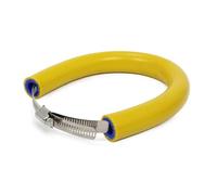 HPZPRPCEW Protection Universelle En Silicone Pour Pot D'échappement De Moto Contre La Chaleur Anti-chaleur(Jaune)