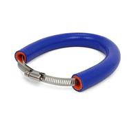 HPZPRPCEW Protection Universelle En Silicone Pour Pot D'échappement De Moto Contre La Chaleur Anti-chaleur(Bleu)