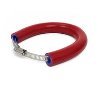 HPZPRPCEW Protection Universelle En Silicone Pour Pot D'échappement De Moto Contre La Chaleur Anti-chaleur(ROUGE)