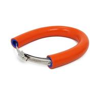 HPZPRPCEW Protection Universelle En Silicone Pour Pot D'échappement De Moto Contre La Chaleur Anti-chaleur(Orange)