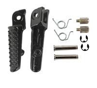 HPZPRPCEW Repose-pieds Avant Arrière Pour Moto Accessoires De Pédale Pour CBR600RR 2003-2006 Pour CBR1000RR 2004-2014(NOIR,Devant)