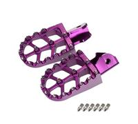 HPZPRPCEW Repose-pieds CNC Accessoires De Pédale De Moto Pour CRF150F 230F 2003-2019 Vélo Électrique(Violet)