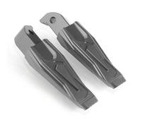 HPZPRPCEW Repose-pieds Passager CNC Pour Y&amaha Pour NMAX 155 NMAX125 Pour N-MAX 155 N-MAX155 Repose-pieds Arrière Moto(GRIS)
