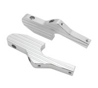 HPZPRPCEW Repose-pieds passager rallongés Pour Vespa GT GTS GTV 60 125 150 200 250 300 300ie(Argent)