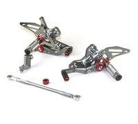 HPZPRPCEW Reste Pied De Moto Repose Pied Pédale Repose-pied Rehausseur Arrière Repose-pieds Pour CBR650R CB650R CBR650F(GRIS)