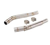 HPZPRPCEW Silencieux D'échappement 51 Mm Moto Pour Suzuki Pour Hayabusa GSX1300R GSXR1300 2008 2009 2010-2020 Gauche/droit Raccord Droit(StyleB)