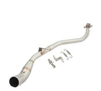 HPZPRPCEW Silencieux D'échappement De Moto Modification Du Tuyau Liaison Intermédiaire À Enfiler Pour MSX125SF Pour GROM125SF MSX125 Pour GROM 125(ModèleA)