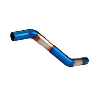HPZPRPCEW Silencieux D'échappement Modifié Pour Moto Pour CFMOTO NK400 NK650 NK 650 Coude De 51 Mm Raccord Intermédiaire(Style D)