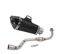 HPZPRPCEW Silencieux D'échappement Moto À Emboîter Tube Intermédiaire Pour Grom M3 MSX 125 MSX125 2013 2014 2015 2016 2017 2018 2019(Style G)