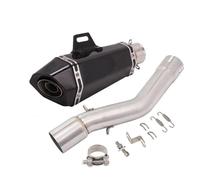 HPZPRPCEW Silencieux D'échappement Pour Moto Pour Voge 500DS 500R LX500DS 2019-2020 Avec Collecteur Central Amovible Et DB Killer(Style E)