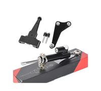 HPZPRPCEW Support D'amortisseur De Direction Réglable Moto Pour Triumph 765R 765RS Et 1200RS Stabilisateur De Sécurité(Model D)