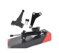 HPZPRPCEW Support D'amortisseur De Direction Réglable Moto Pour Triumph 765R 765RS Et 1200RS Stabilisateur De Sécurité(Model E)