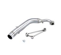 HPZPRPCEW Tuyau De Liaison Avant D'échappement Slip On 51MM Silencieux De Moto Accessoires Modifiés Pour Y&amaha Pour Cygnus 4v