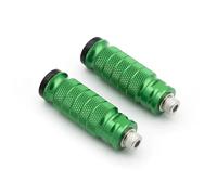 HPZPRPCEW Universal 8mm Pour Ducati Pour Monster 696 796 1100 S2R S4R S4RS Pédale De Motocyclette Repose Pieds Arrière FootPeg(Vert)